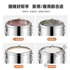 Lianmei Stainless Steel Insulated Bucket Commercial Large Capacity Canteen Rice Bucket Soup Porridge Bucket Hot Boiled Water Stall Selling Ice Powder Soy Milk Upgraded Thickening (No Faucet) Can Hold 66 Jin of Water 50L