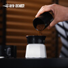 MHW-3BOMBER Bomber Moka Pot Powder Distributor Special Coffee Powder Receiver Single and Double Valve Universal Anti-Flying Powder Accessories Black