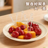 MAXCOOK disposable fruit forks, 200 fruit picks, plastic children's heart-shaped high-value cake forks MCPJ7178