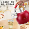 SHADOW HILL German HausRoland kettle 304 anti-drying household whistle kettle electric red thickened kettle 3L 3L