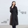 Handu Clothes House Stand Collar High-Quality Outfit 2025 New Comfortable Double-Sided Wool Long Lace-up Wool Coat for Women in Autumn and Winter