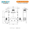 XINQY Xinqiyuan SMA/TNC/N passive power splitter 0.7-2.2G 1/2 GPS/GNSS Beidou/satellite PS2-GPS/P-NFI