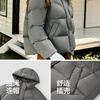 Semir Chen Duling Shopping Mall Same Style Down Jacket Women's 90 Down 25 Years Short Loose Hooded Jacket 101725113030