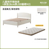 Genji Muyu Children's Furniture Children's Box Bed Solid Wood White American Single Bed Teenagers Small Apartment Bedroom Boys and Girls Storage Bed Children's Side Opening Box Bed + Mattress (8cm thick J50 hard H2) 1500mm*2000mm