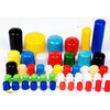 Jipindi customized rubber sleeve plastic steel pipe protective sleeve cap rubber sleeve wire head rubber cap screw plug thread protection inner diameter 3.5mm (10000 price)