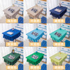 Primary and secondary school student desk cover 40x60 classroom waterproof tablecloth table cover sky blue school desk study desk cover royal blue/thick anti-wrinkle cloth type A without skirt/40x60cm waterproof/fitable