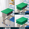 Primary and secondary school student desk cover 40x60 classroom waterproof tablecloth table cover sky blue school desk study desk cover royal blue/thick anti-wrinkle cloth type A without skirt/40x60cm waterproof/fitable