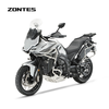 ZONTES 2026 new model 703F 19-inch Brembo caliper three-cylinder water-cooled 699cc ADV motorcycle bright silver (high version)