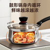 SUPOR small red circle 304 stainless steel soup pot milk pot noodle pot 18cm open flame special ST18H1