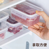 Jiacube single-buckle sealed fresh-keeping box with lid, transparent refrigerator storage box, food-grade frozen meat, fruit and vegetable packaging box, small size 2