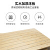 Jingdong Logistics Folding Sheet Single Bed Office Lunch Break Bed Camp Bed Hospital Home Accompanying Hard Board Bed Iron Bed Upgraded Thickened Solid Wood Reinforced 120cm