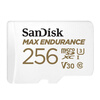 SanDisk 256GB TF (MicroSD) memory card 4K V30 U3 is suitable for home monitoring and driving recorder memory cards. It is durable and has longer recording time.