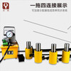 Yuhuan separated hydraulic jack 10 tons 20 tons 30 tons 50 tons 100 tons electric manual synchronized cylinder vertical and horizontal type 10T stroke 12mm