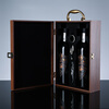 Fat Donglai same style red wine packaging box empty box wooden box red wine packaging gift box empty box high-end red wine box red wine box wooden brown (single wine box) including wine utensils