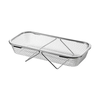 Yusenyi retractable stainless steel sink drain basket sink vegetable basin kitchen household filter rack tableware drain rack extra large retractable