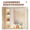 Yuanting solid wood entrance cabinet living room screen partition shoe cabinet home door new 2025 entry cabinet large capacity storage cabinet 120cm log + cream white right cabinet