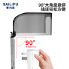 SAILiPU switch socket waterproof cover type 86 heightened self-adhesive bathroom toilet smart power socket splash-proof box water heater leak protection plug protective cover waterproof cover black transparent