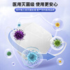 Interface medical N95 mask adult protection sterile grade dustproof and antibacterial 25 individually packaged white masks