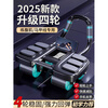 Yunlujian Abdominal Wheel Automatic Rebound Four-Wheel Six-Elbow Professional Belly-Reducing Abdominal Wheel Flat Support Men’s and Women’s Training Artifact Black Four-Wheel Six-Elbow Support Abdominal Wheel Comes with Kneeling Mat