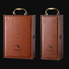 Fat Donglai same style red wine packaging box empty box wooden box red wine packaging gift box empty box high-end red wine box red wine box wooden brown (single wine box) including wine utensils