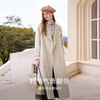 Xiangying Liu Xiening's same style double-sided woolen coat for women 2025 winter new mid-length white woolen coat Lubai M 160/84A/95-110 catties