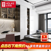 Haolaike smart tatami bed customization, light luxury paint mirror bedroom study, automatic lifting table bed plus cabinet desk cabinet combination, whole house furniture customization, urban image series, prepaid deposit