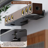 Bantang Jinse TV audio bracket long sound bar sound barrage punch-free wall-mounted three-dimensional surround shelf speaker universal