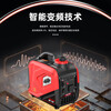 DELIXI (DELIXI) gasoline generator 220v small household variable frequency single-phase 3kw high power 9500w electric start 3000w hand start gasoline open frame model (without