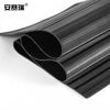 Ansery 5KV high voltage insulating floor mat (1 5m) laboratory workbench insulating rubber floor mat insulating mat rubber mat black horizontal stripes rubber/17324