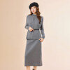 IEF/Aiyi clothing suit 2025 autumn and winter new French mature commuting temperament woolen upper and lower three-piece skirt