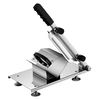 Yusenyi Dual Manual Meat Slicing Machine Home Frozen Beef and Mutton Roll Slicing Machine Multifunctional Universal Ham Slicing (Large Size) Free Spare Blade - Frozen Meat Bag Stainless Steel Upgrade