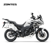 ZONTES 2026 new model 703F 19-inch Brembo caliper three-cylinder water-cooled 699cc ADV motorcycle bright silver (high version)