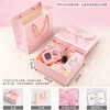 Le Sanhao Gift Box Empty Box Christmas Gift New Year's Day Birthday Gift Box Souvenir Packing Box Pink Bow Small 15*15*7.5 Pink Bow