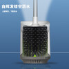 Toilet brush with no dead ends, household wall-mounted toilet brush, pit cleaning god long-handled toilet brush, aluminum alloy rod toilet brush * 3