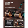 Yunlujian Abdominal Wheel Automatic Rebound Four-Wheel Six-Elbow Professional Belly-Reducing Abdominal Wheel Flat Support Men’s and Women’s Training Artifact Black Four-Wheel Six-Elbow Support Abdominal Wheel Comes with Kneeling Mat