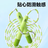 Deli Bamboo Jumping Rope for Children Primary School Kindergarten 3-5-6 Years Old First Grade Beginner Test Training Green