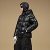 Gao Fan and Tian Xuning same style black gold goose down jacket Pioneer 5.0 five grid 2025 new down jacket black 5.0 L