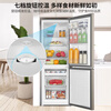 Haier Replacement Subsidy Haier Refrigerator Two Door Large Capacity Refrigerated Freezer Pure Flavor Fresh Freezer Direct Cooling Air Cooling Frost-Free First and Secondary Energy Efficiency Rental Household Small Refrigerator 182 Liter Direct Cooling Secondary Energy Saving