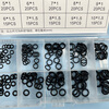 Masif Nitrile O-ring seal black waterproof and oil-resistant rubber ring nitrile rubber set 175pcs