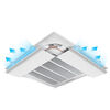 Raft core central air conditioning baffle, windshield, ceiling air conditioner air outlet shield, wind deflector, 3 hp 5 hp ceiling machine, anti-ceiling machine 40*23CM, single piece, small windshield