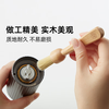 Hero cleaning brush wooden coffee powder cleaning brush solid wood handle coffee machine hand grinder cleaning brush