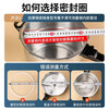 Tamshi aluminum alloy pressure cooker sealing ring silicone ring pressure cooker accessories leather ring suitable for red double favorite wife Wanbao Samsung pressure cooker sealing ring -28cm