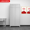 Luolaibao housekeeping cabinet two-door locker double locker locker dormitory large wardrobe 900*500*2000 standard style