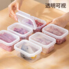 Jiacube single-buckle sealed fresh-keeping box with lid, transparent refrigerator storage box, food-grade frozen meat, fruit and vegetable packaging box, small size 2