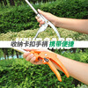 Jinge feather locust flower shears, high branch shears, pruning shears, stainless steel pruning, garden thinning flowers and thin fruit pruning, locust rice extension pole, high-altitude shears, pruning saw, 2.3 meters extension, 4 meters + saw blade gift