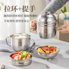 Guangyi Stainless Steel Lunch Box, Fast Food Cup, Student Lunch Box, Instant Noodle Bowl, Stainless Steel Bowl, Rice Cylinder, Lunch Box GY1535
