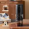 Mongdio electric bean grinder coffee grinder coffee bean grinder coffee bean grinder household grinder light display external adjustment bean grinder see-through compartment - black
