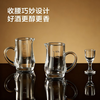 Jing Tokyo made wine set, tall glass small white wine cup, waisted wine cup, wine set, 6 pots and 8 cups