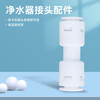 Complete set of accessories for water purifier connectors, 4-point wire elbow, straight-through tee, 4-point to 2-point conversion head, PE pipe water purifier accessories, 2-point quick-connect elbow, shoot 1 and send 2
