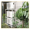 Aoyanlai air conditioner outdoor unit bracket three-layer stacked floor-standing bracket shock-absorbing and noise-reducing space-saving multi-layer shelf 800*400*1500 length*width*height